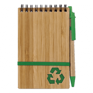 Bamboo Notebook With Pen - Image 2