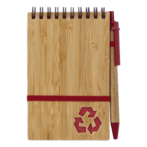 Bamboo Notebook With Pen - Image 5