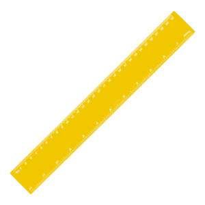30cm Plastic Ruler - Image 4