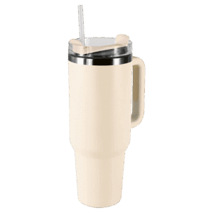 1.2L Double Walled Travel Mug with Straw - Image 6