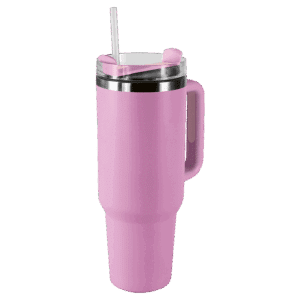1.2L Double Walled Travel Mug with Straw - Image 7