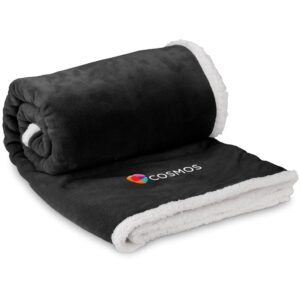 US Basic Mckinley Sherpa Fleece Blanket — US Basic Mckinley Sherpa Fleece Blanket