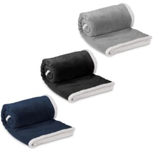 US Basic Mckinley Sherpa Fleece Blanket - Image 4