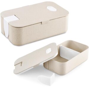 Okiyo Machi Wheat Straw Lunch Box - Image 3
