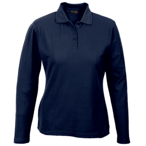 175g Pique Knit Long Sleeve Golfer Ladies - Image 5