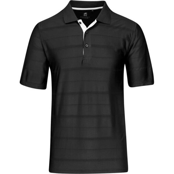 Mens Admiral Golf Shirt – Black — Mens Admiral Golf Shirt – Black