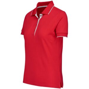 Ladies Wentworth Golf Shirt - Red - Image 2