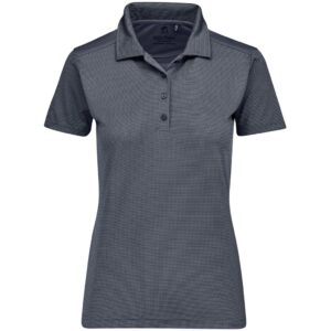 Ladies Sterling Ridge Golf Shirt - Grey - Image 4