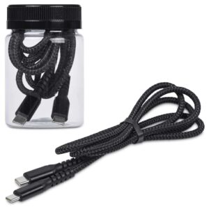 Altitude Nitty Fast Charge Type-C to Type-C Charging Cable in Jar - Image 5