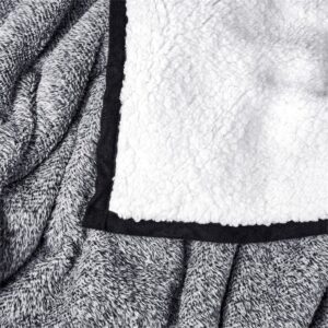 Serendipio Tranquil Sherpa Fleece Blanket - Image 4