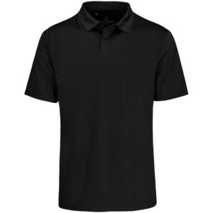Mens Alex Varga Questana Seamless Golf Shirt – Black — Mens Alex Varga Questana Seamless Golf Shirt – Black