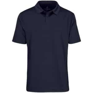 Mens Alex Varga Questana Seamless Golf Shirt – Navy — Mens Alex Varga Questana Seamless Golf Shirt – Navy