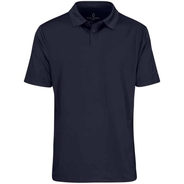 Mens Alex Varga Questana Seamless Golf Shirt – Navy — Mens Alex Varga Questana Seamless Golf Shirt – Navy