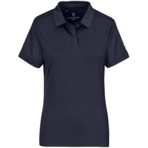 Ladies Alex Varga Questana Seamless Golf Shirt – Navy — Ladies Alex Varga Questana Seamless Golf Shirt – Navy