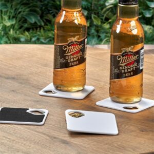 Altitude Sela Recycled Plastic Bottle Opener Coaster - Image 2