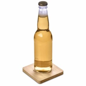 Altitude Drifter Bamboo Bottle Opener Coaster - Image 7
