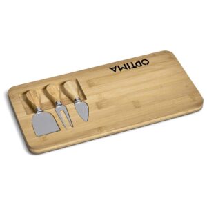 Okiyo Chizu Bamboo Cheese Board Set - Image 6