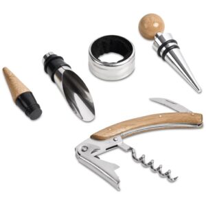 Okiyo Budonoki Bamboo Wine Accessories set - Image 14