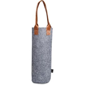 Okiyo Tahada RPET Felt Wine Tote — Okiyo Tahada RPET Felt Wine Tote