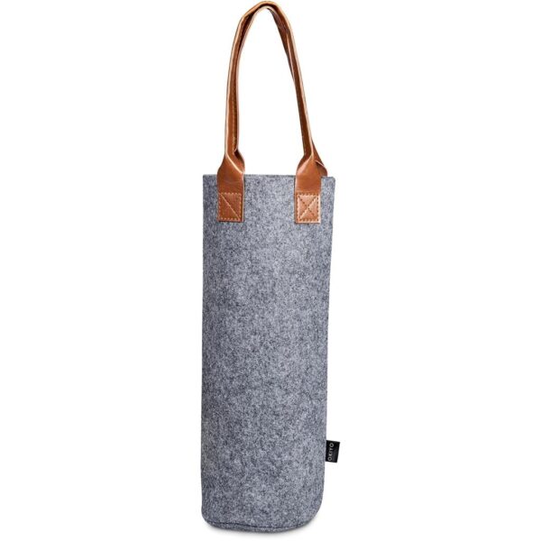 Okiyo Tahada RPET Felt Wine Tote — Okiyo Tahada RPET Felt Wine Tote