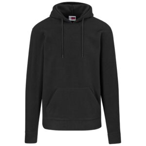 Mens Dawson Polar Fleece Hooded Sweater – Black — Mens Dawson Polar Fleece Hooded Sweater – Black