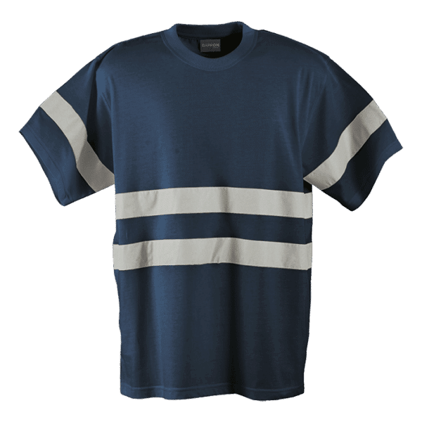 150g Poly Cotton Safety T-Shirt with tape — 150g Poly Cotton Safety T-Shirt with tape