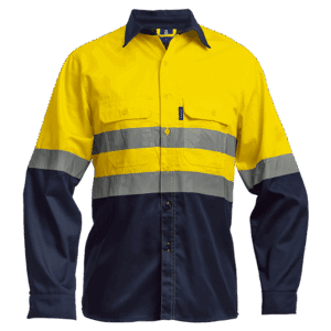 Barron Underground Long Sleeve Safety Shirt — Barron Underground Long Sleeve Safety Shirt