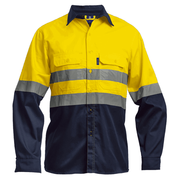 Barron Underground Long Sleeve Safety Shirt — Barron Underground Long Sleeve Safety Shirt