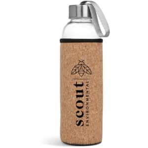 Kooshty Kork Glass Water Bottle - 500ml - Image 3