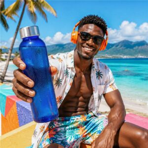 Kooshty Pura Glass Water Bottle - 500ML - Image 2
