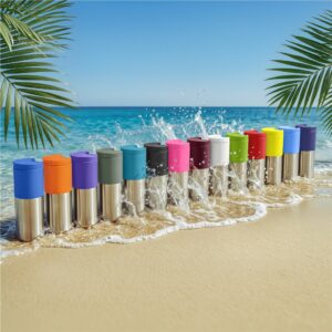 Kooshty Typhoon Stainless Steel & Plastic Double-Wall Tumbler - 450ml - Image 2