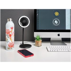 Altitude Light Breeze LED Ring Light Desk Fan - Image 2
