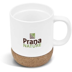 Serendipio Sienna Cork & Ceramic Coffee Mug - 340ml - Image 7