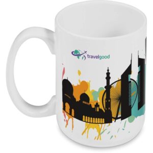Altitude Super Sublimation Ceramic Coffee Mug - 450ml - Image 2