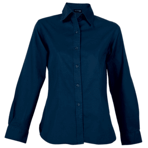 Brushed Cotton Twill Blouse Long Sleeve Ladies - Image 6