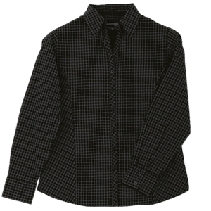 Pioneer Check Blouse Long Sleeve Ladies - Image 4