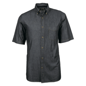 Denver Denim Shirt Short Sleeve Mens