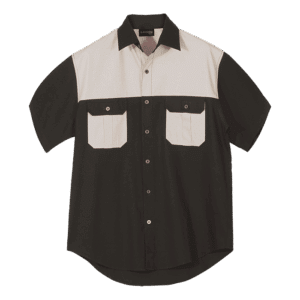 Two Tone Bush Shirt - Image 5