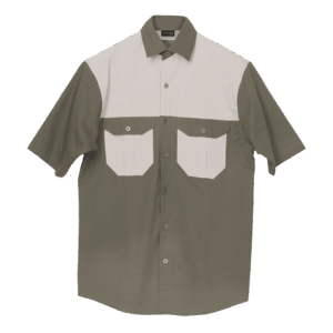 Two Tone Bush Shirt - Image 2