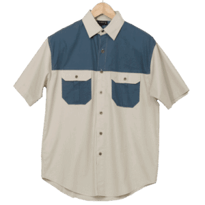 Two Tone Bush Shirt - Image 3
