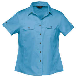 Plain Bush Shirt Ladies - Image 2