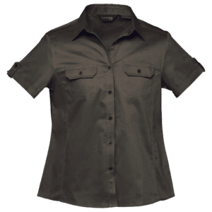 Plain Bush Shirt Ladies - Image 6