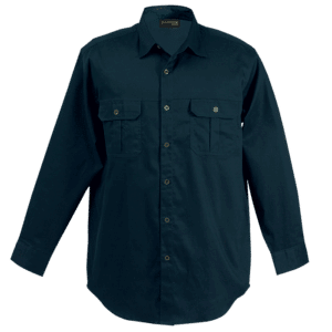 Bush Shirt Long Sleeve Mens - Image 3