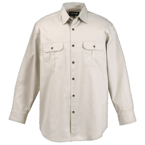Bush Shirt Long Sleeve Mens - Image 4