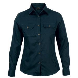 Bush Shirt Long Sleeve Ladies - Image 3