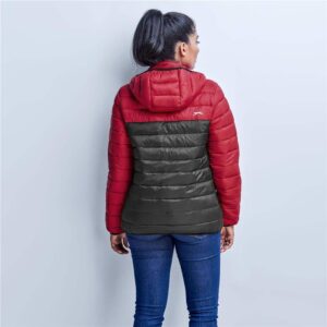 Ladies Kyoto Two-Tone Jacket - Black Red - Image 5