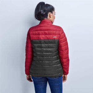 Ladies Kyoto Two-Tone Jacket - Black Red - Image 3