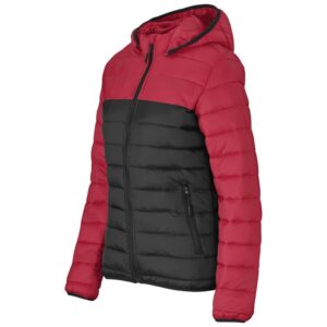 Ladies Kyoto Two-Tone Jacket - Black Red - Image 6