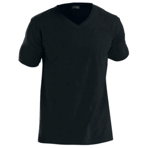 170g Slim Fit V-Neck T-Shirt Mens - Image 2
