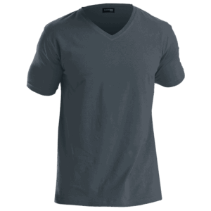 170g Slim Fit V-Neck T-Shirt Mens - Image 4